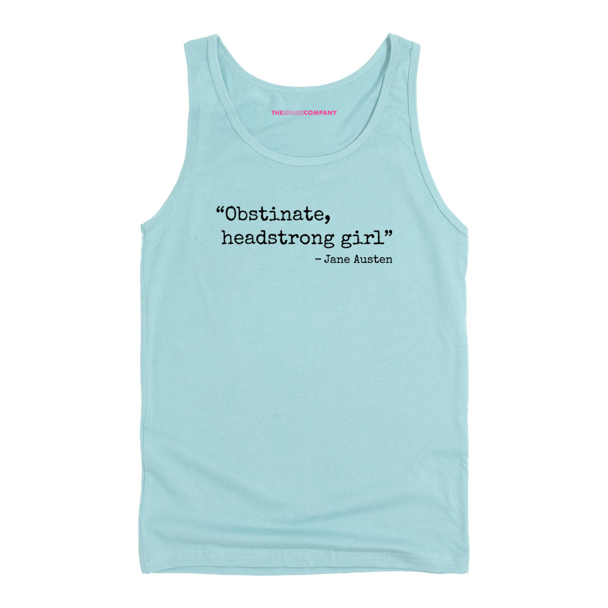 Obstinate, Headstrong Girl Tank Top-Feminist Apparel, Feminist Clothing, Feminist Tank, 03980-The Spark Company