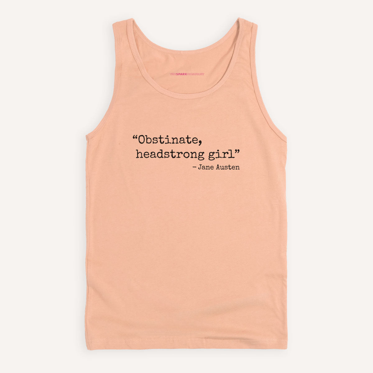 Obstinate, Headstrong Girl Tank Top-Feminist Apparel, Feminist Clothing, Feminist Tank, 03980-The Spark Company