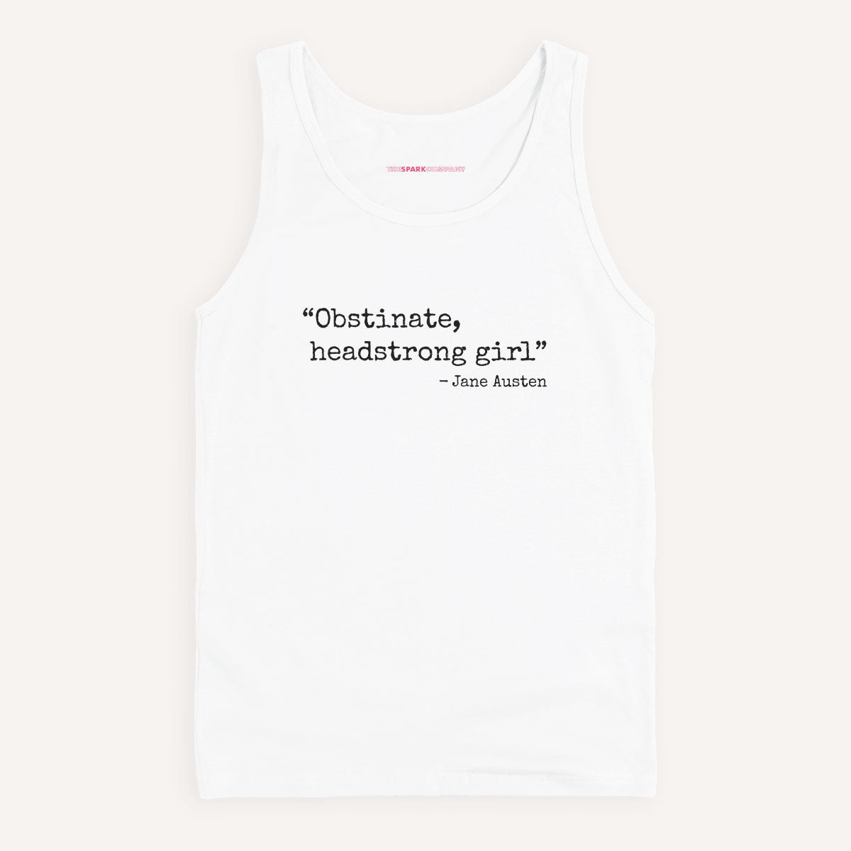 Obstinate, Headstrong Girl Tank Top-Feminist Apparel, Feminist Clothing, Feminist Tank, 03980-The Spark Company