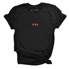 Load image into Gallery viewer, On Fire Embroidered T-Shirt-Feminist Apparel, Feminist Clothing, Feminist T Shirt-The Spark Company