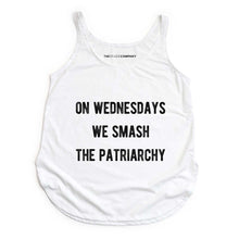 Load image into Gallery viewer, On Wednesdays We Smash The Patriarchy Festival Tank Top-Feminist Apparel, Feminist Clothing, Feminist Tank, NL5033-The Spark Company