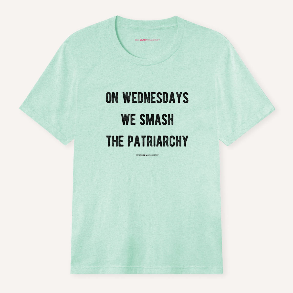 On Wednesdays We Smash The Patriarchy T-Shirt-Feminist Apparel, Feminist Clothing, Feminist T Shirt-The Spark Company