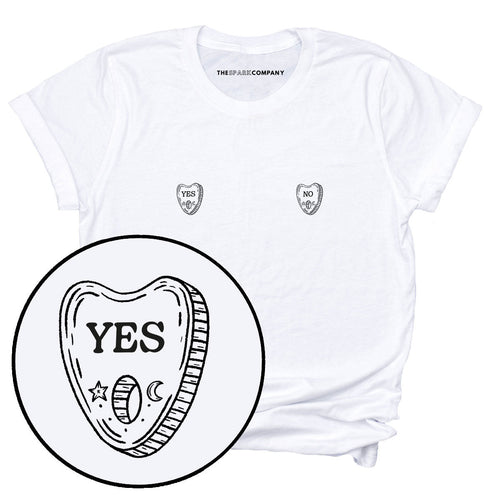 Ouija Nipples T-Shirt-Feminist Apparel, Feminist Clothing, Feminist T Shirt, BC3001-The Spark Company
