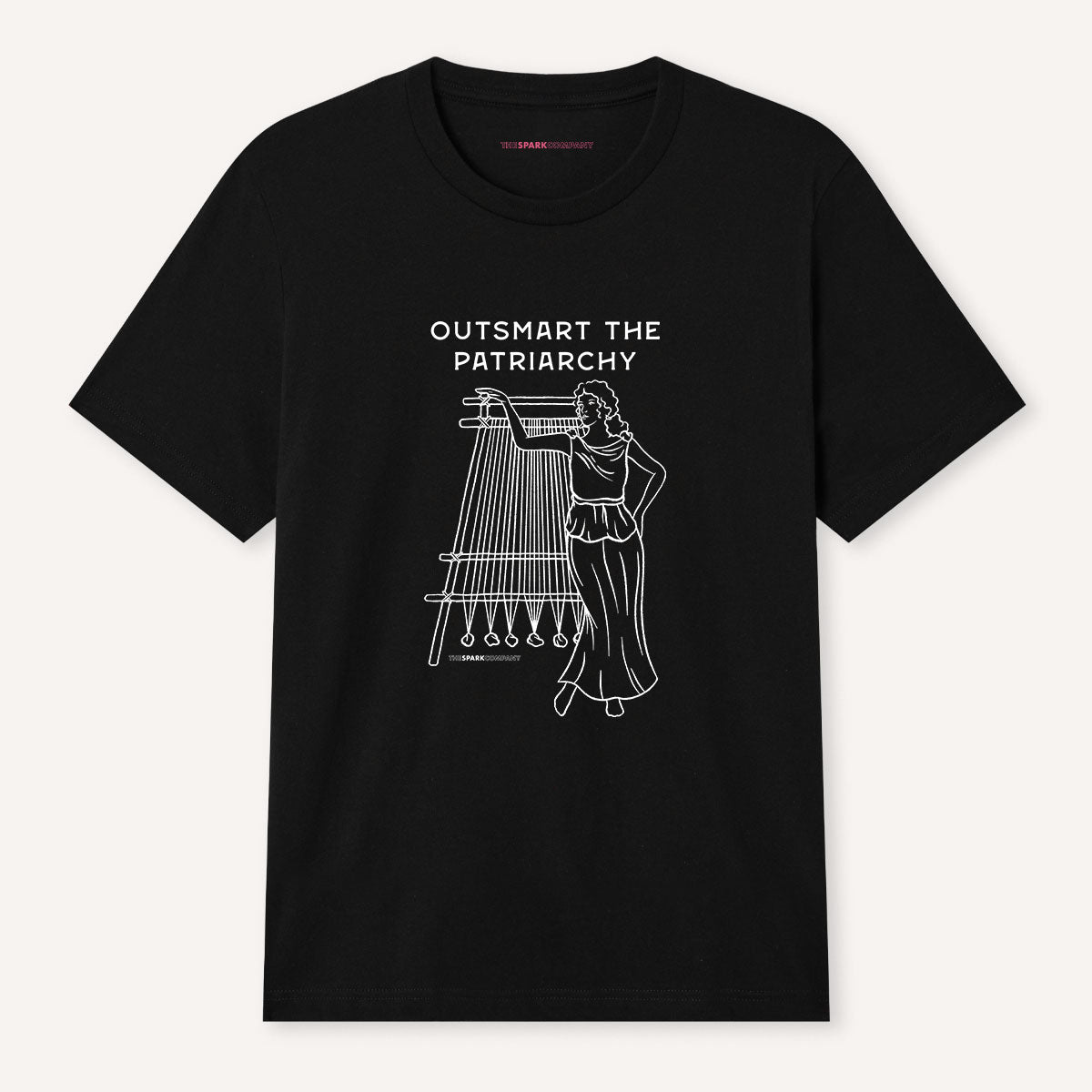 Outsmart The Patriarchy T-Shirt-Feminist Apparel, Feminist Clothing, Feminist T Shirt, BC3001-The Spark Company