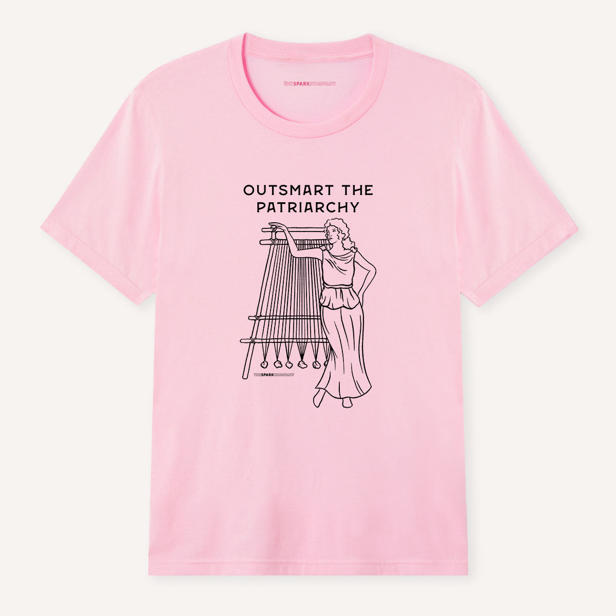 Outsmart The Patriarchy T-Shirt-Feminist Apparel, Feminist Clothing, Feminist T Shirt, BC3001-The Spark Company