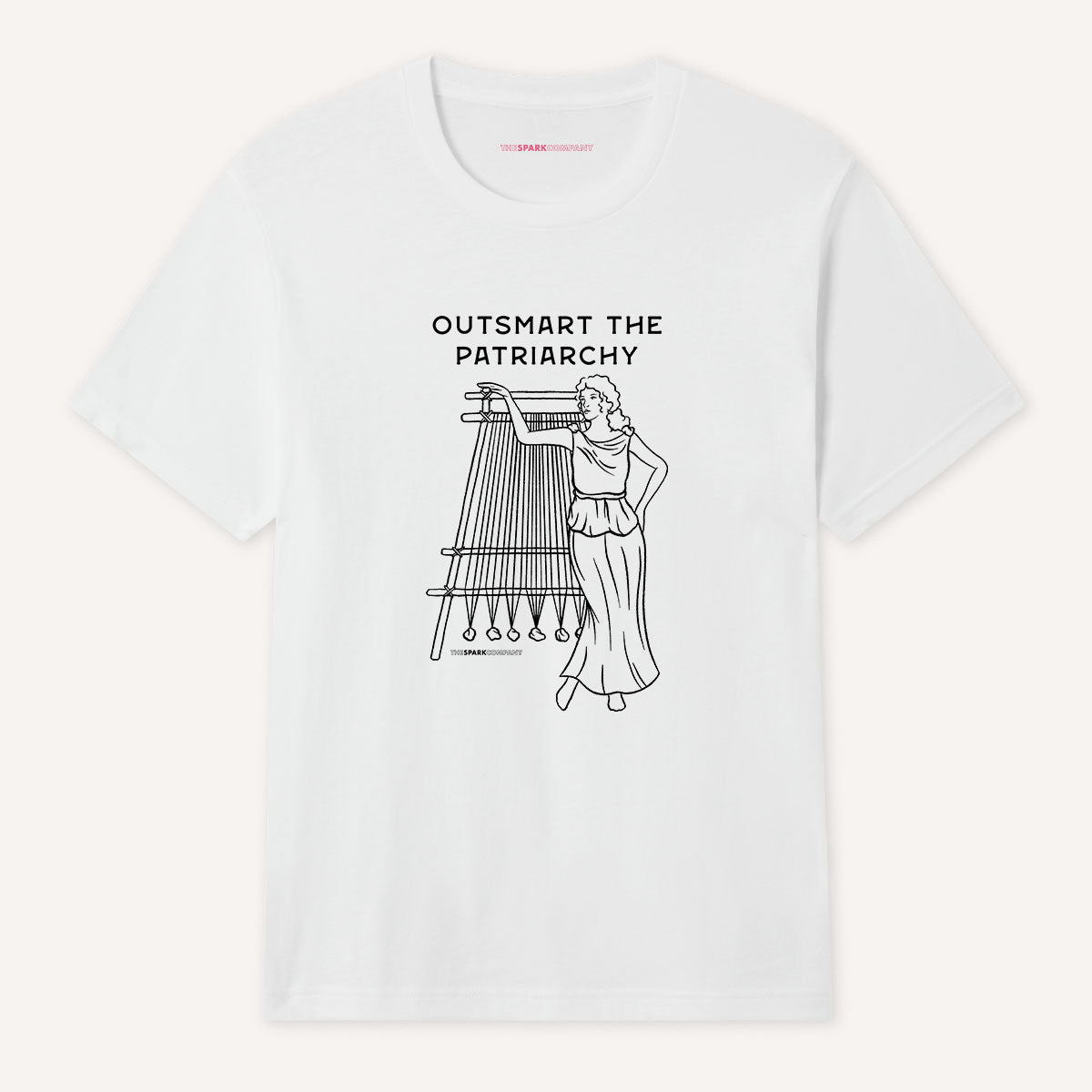 Outsmart The Patriarchy T-Shirt-Feminist Apparel, Feminist Clothing, Feminist T Shirt, BC3001-The Spark Company