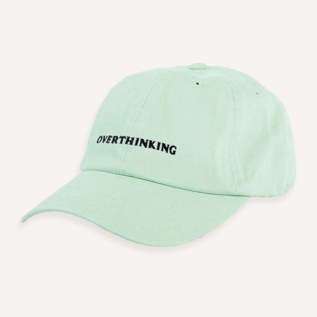 Overthinking Slogan Cap-Feminist Apparel, Feminist Gift, Slogan Cap, BC653-The Spark Company