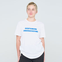 Load image into Gallery viewer, Overthinking Underachieving T-Shirt-Feminist Apparel, Feminist Clothing, Feminist T Shirt, BC3001-The Spark Company