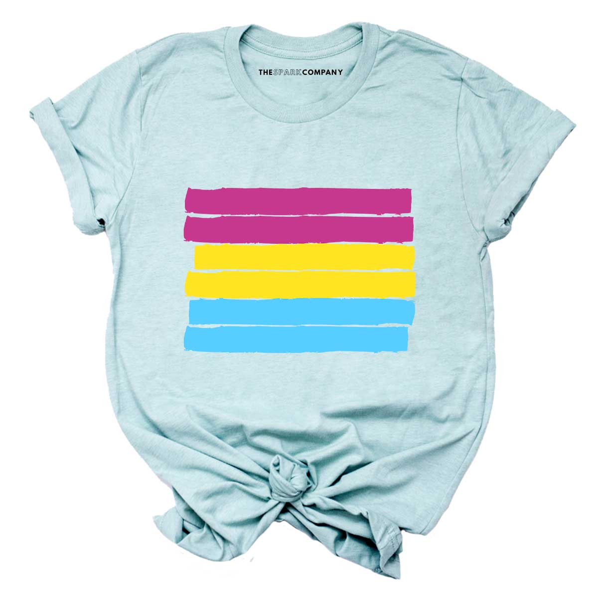 LGBTシャツ Pansexual Flag T-Shirt | The Spark Company