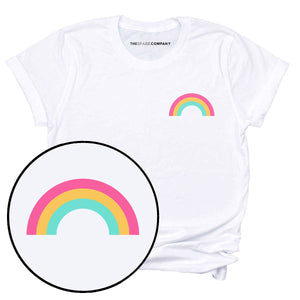 Pastel Pride Rainbow T-Shirt-LGBT Apparel, LGBT Clothing, LGBT T Shirt, BC3001-The Spark Company