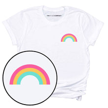 Load image into Gallery viewer, Pastel Pride Rainbow T-Shirt-LGBT Apparel, LGBT Clothing, LGBT T Shirt, BC3001-The Spark Company