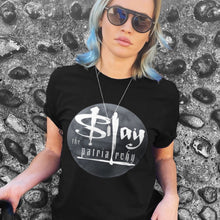 Load image into Gallery viewer, Patriarchy Slayer T-Shirt-Feminist Apparel, Feminist Clothing, Feminist T Shirt, BC3001-The Spark Company