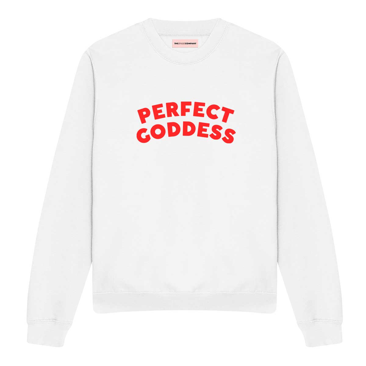 Perfect Goddess Sweatshirt-Feminist Apparel, Feminist Clothing, Feminist Sweatshirt, JH030-The Spark Company