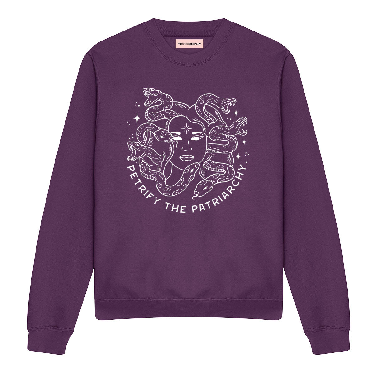 Petrify The Patriarchy Sweatshirt-Feminist Apparel, Feminist Clothing, Feminist Sweatshirt, JH030-The Spark Company