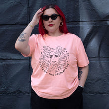 Load image into Gallery viewer, Petrify The Patriarchy T-Shirt-Feminist Apparel, Feminist Clothing, Feminist T Shirt, BC3001-The Spark Company