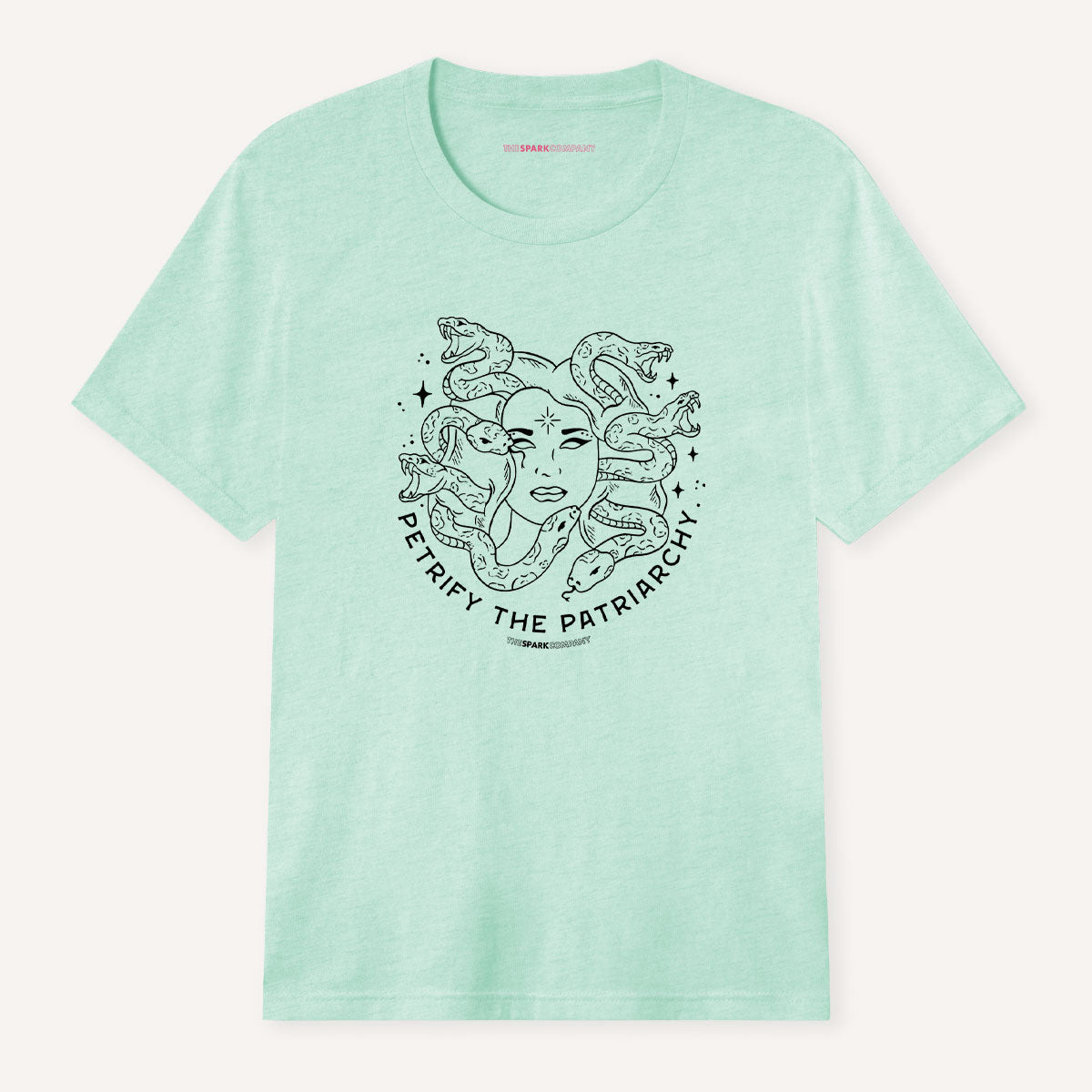 Petrify The Patriarchy T-Shirt-Feminist Apparel, Feminist Clothing, Feminist T Shirt, BC3001-The Spark Company