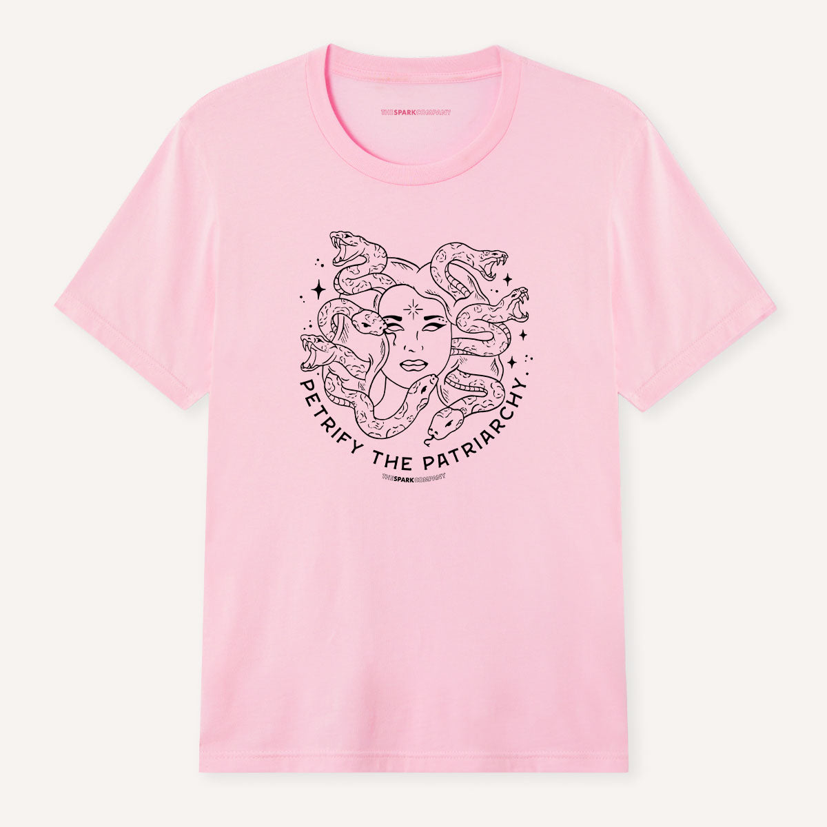 Petrify The Patriarchy T-Shirt-Feminist Apparel, Feminist Clothing, Feminist T Shirt, BC3001-The Spark Company