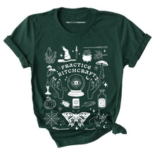 Load image into Gallery viewer, Practice Bitchcraft Halloween T-Shirt-Feminist Apparel, Feminist Clothing, Feminist T Shirt-The Spark Company