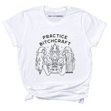 Load image into Gallery viewer, Practice Bitchcraft T-Shirt-Feminist Apparel, Feminist Clothing, Feminist T Shirt, BC3001-The Spark Company