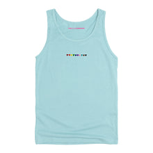 Load image into Gallery viewer, Pride Hearts Embroidered Tank Top-LGBT Apparel, LGBT Clothing, LGBT Tank, 03980-The Spark Company