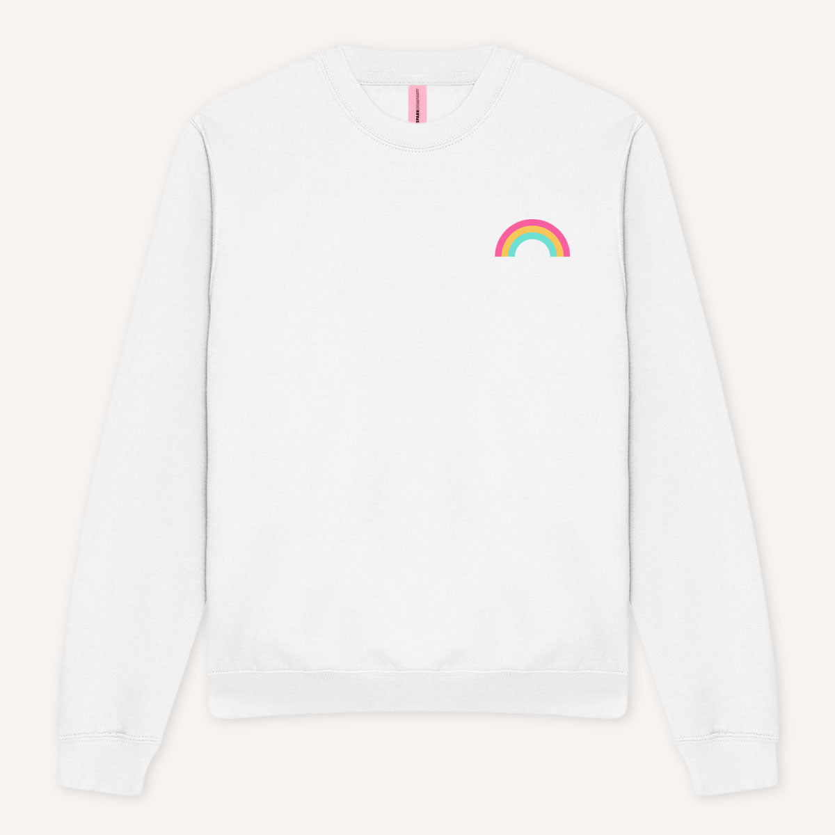 Pride Rainbow Sweatshirt-LGBT Apparel, LGBT Clothing, LGBT Sweatshirt, JH030-The Spark Company