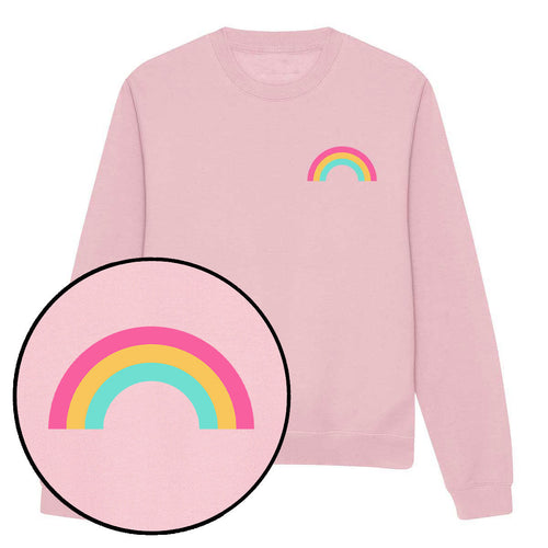 Pride Rainbow Sweatshirt-LGBT Apparel, LGBT Clothing, LGBT Sweatshirt, JH030-The Spark Company