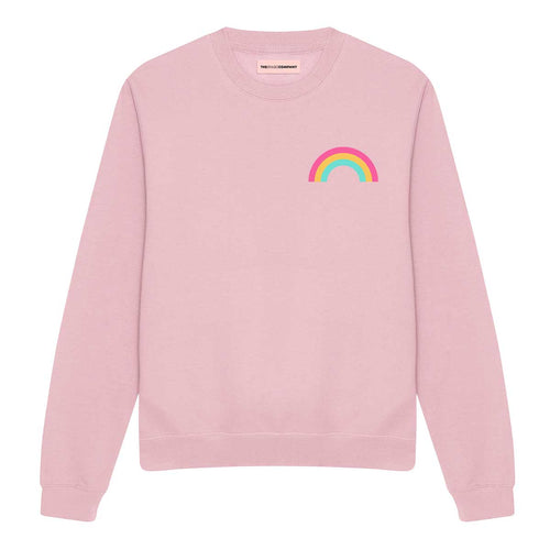 Pride Rainbow Sweatshirt-LGBT Apparel, LGBT Clothing, LGBT Sweatshirt, JH030-The Spark Company