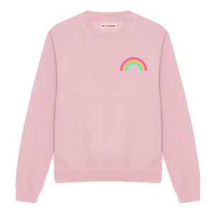 Pride Rainbow Sweatshirt-LGBT Apparel, LGBT Clothing, LGBT Sweatshirt, JH030-The Spark Company