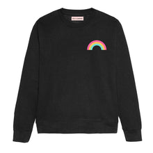 Load image into Gallery viewer, Pride Rainbow Sweatshirt-LGBT Apparel, LGBT Clothing, LGBT Sweatshirt, JH030-The Spark Company