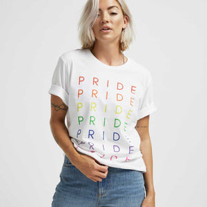 Pride Spectrum T-Shirt-LGBT Apparel, LGBT Clothing, LGBT T Shirt, BC3001-The Spark Company