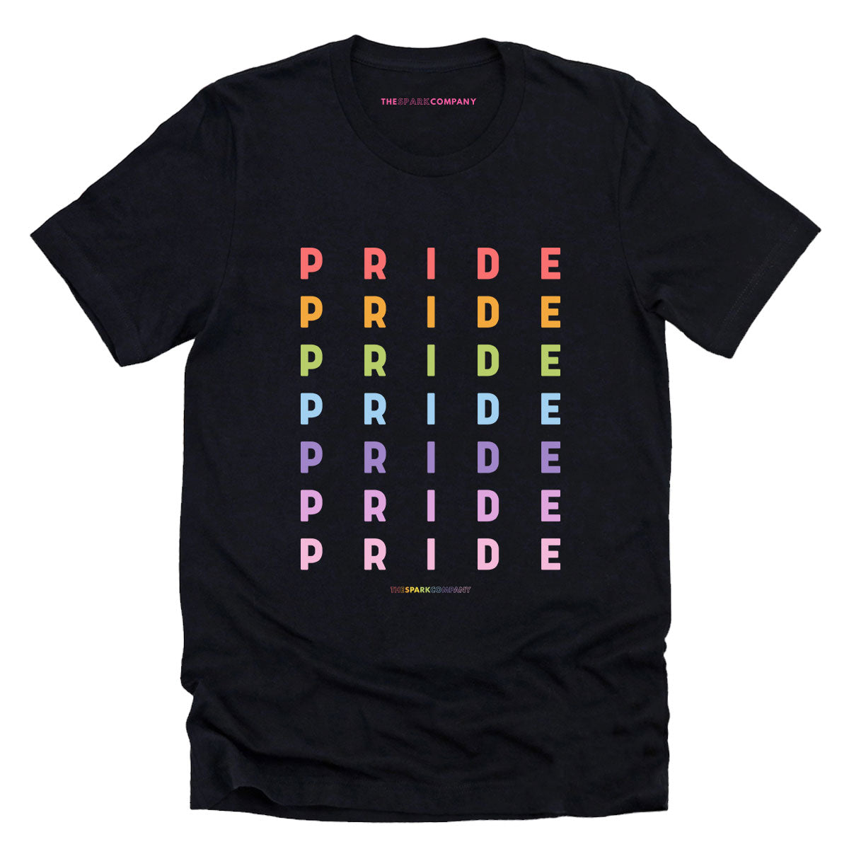 Pride Spectrum T-Shirt-LGBT Apparel, LGBT Clothing, LGBT T Shirt, BC3001-The Spark Company