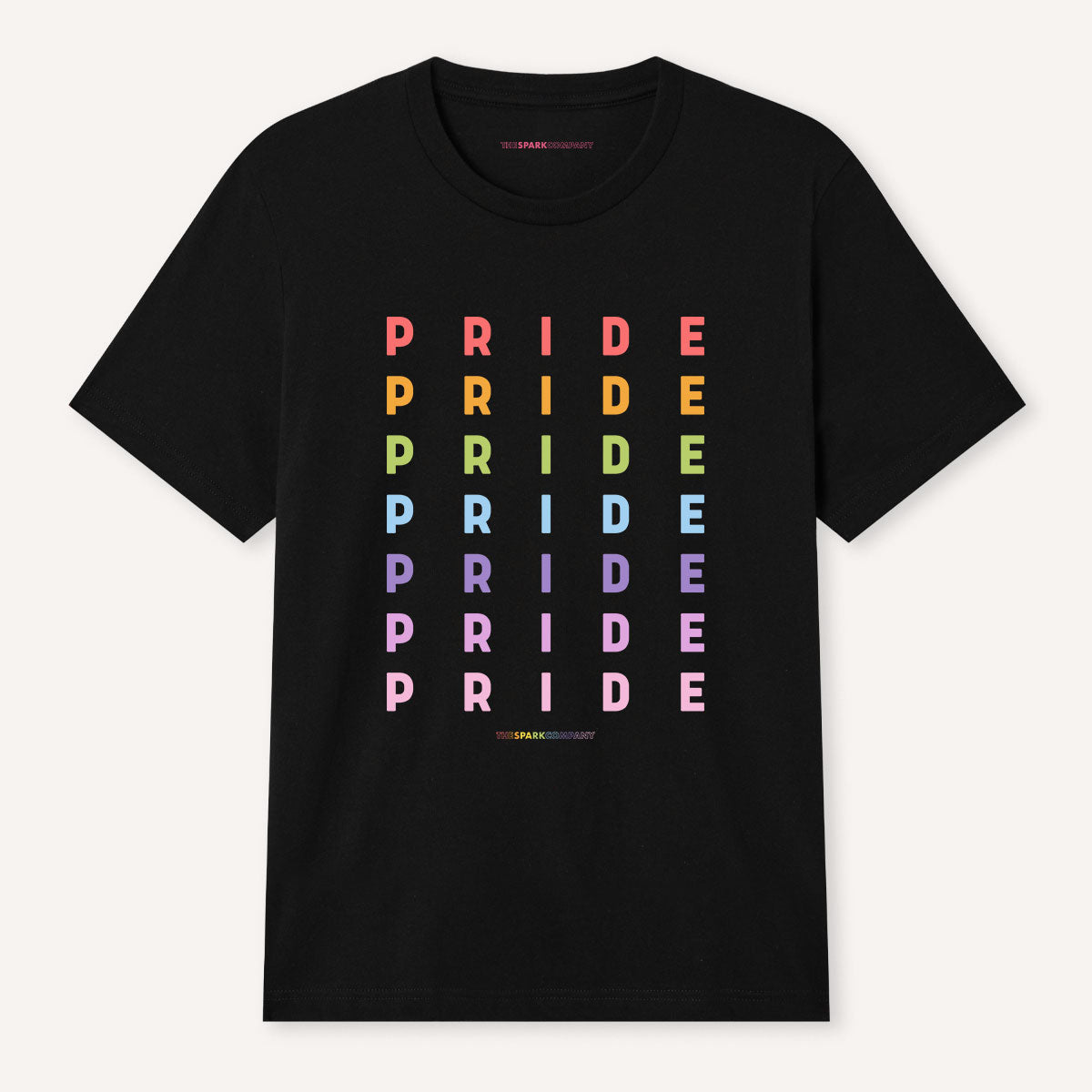 Pride Spectrum T-Shirt-LGBT Apparel, LGBT Clothing, LGBT T Shirt, BC3001-The Spark Company