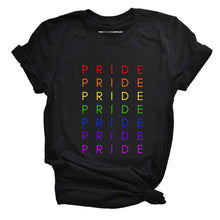 Load image into Gallery viewer, Pride Spectrum T-Shirt-LGBT Apparel, LGBT Clothing, LGBT T Shirt, BC3001-The Spark Company