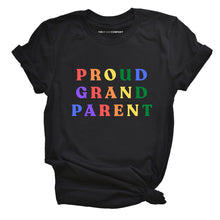 Load image into Gallery viewer, Proud Grandparent T-Shirt-LGBT Apparel, LGBT Clothing, LGBT T Shirt, BC3001-The Spark Company