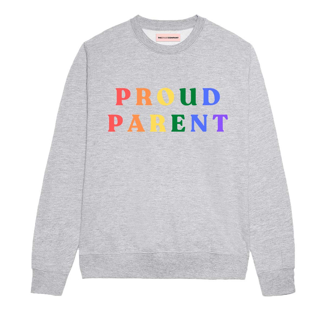 Proud Parent Sweatshirt-Feminist Apparel, Feminist Clothing, Feminist Sweatshirt, JH030-The Spark Company
