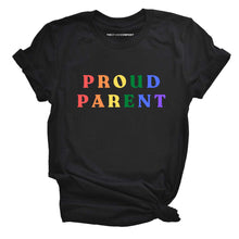 Load image into Gallery viewer, Proud Parent T-Shirt-Feminist Apparel, Feminist Clothing, Feminist T Shirt, BC3001-The Spark Company