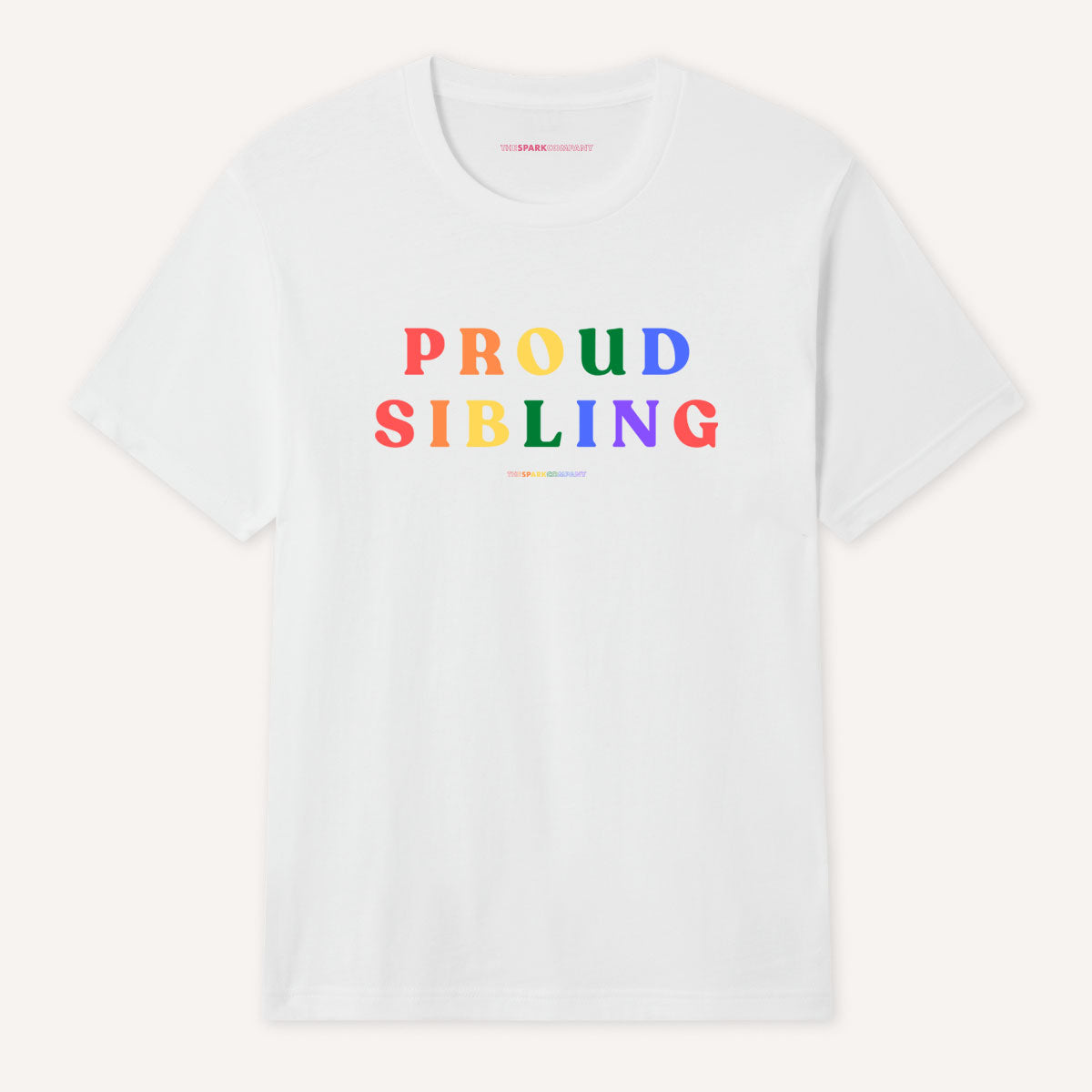 Proud Sibling T-Shirt-LGBT Apparel, LGBT Clothing, LGBT T Shirt, BC3001-The Spark Company