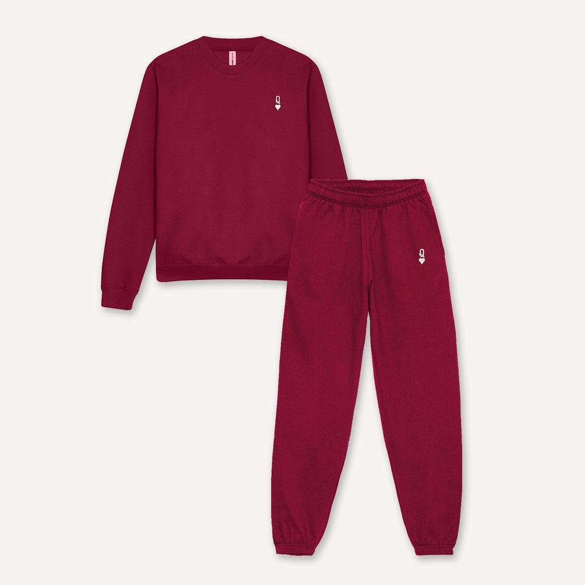 Queen Sweatshirt & Joggers Set-Feminist Apparel, Feminist Clothing, Feminist Bundle-The Spark Company