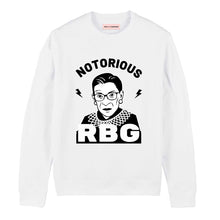 Load image into Gallery viewer, RBG Ruth Bader Ginsburg Sweatshirt-Feminist Apparel, Feminist Clothing, Feminist Sweatshirt, JH030-The Spark Company