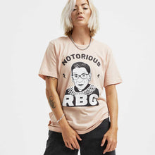 Load image into Gallery viewer, RBG Ruth Bader Ginsburg T-Shirt-Feminist Apparel, Feminist Clothing, Feminist T Shirt, BC3001-The Spark Company