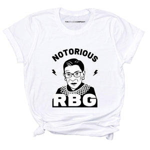 RBG Ruth Bader Ginsburg T-Shirt-Feminist Apparel, Feminist Clothing, Feminist T Shirt, BC3001-The Spark Company