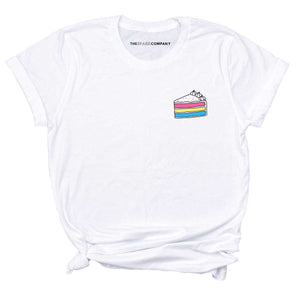 Rainbow Cake T-Shirt-Feminist Apparel, Feminist Clothing, Feminist T Shirt, BC3001-The Spark Company