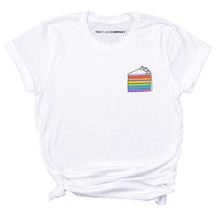 Load image into Gallery viewer, Rainbow Cake T-Shirt-Feminist Apparel, Feminist Clothing, Feminist T Shirt, BC3001-The Spark Company