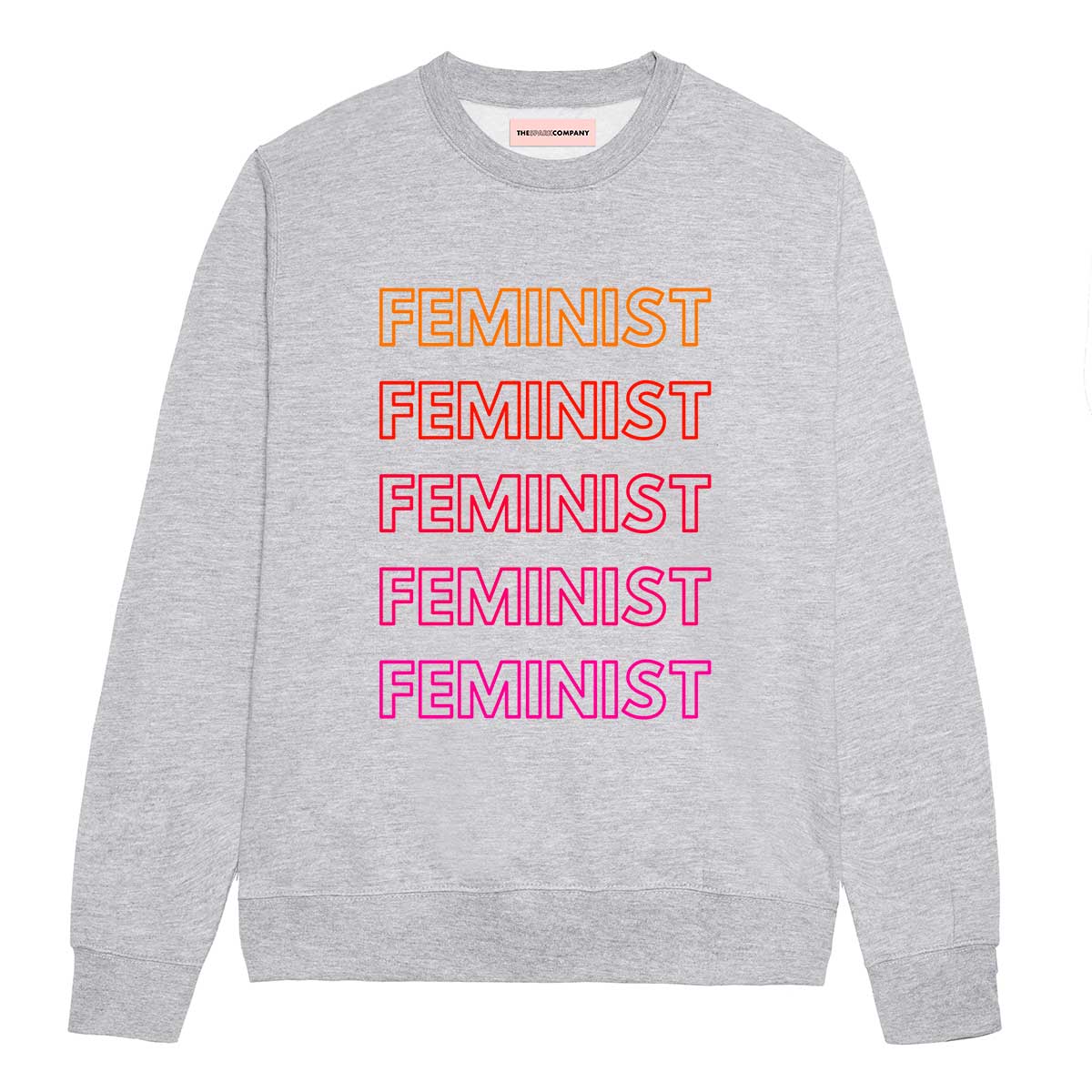 Rainbow Feminist Sweatshirt | The Spark Company