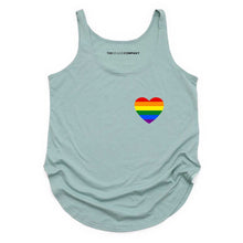 Load image into Gallery viewer, Rainbow Heart Festival Tank Top-LGBT Apparel, LGBT Clothing, LGBT Vest, NL5033-The Spark Company
