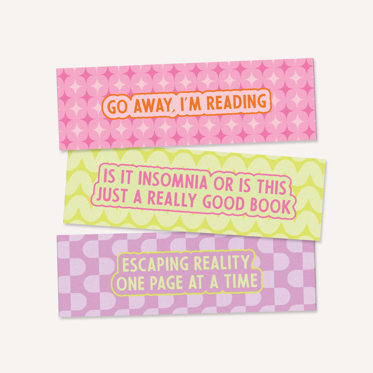 Relatable Bookmarks (3 Pack)-Feminist Apparel, Feminist Gift, Feminist Bookmark-The Spark Company