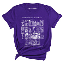 Load image into Gallery viewer, Rider-Waite-Smith Tarot T-Shirt-Feminist Apparel, Feminist Clothing, Feminist T Shirt, BC3001-The Spark Company