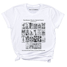 Load image into Gallery viewer, Rider-Waite-Smith Tarot T-Shirt-Feminist Apparel, Feminist Clothing, Feminist T Shirt, BC3001-The Spark Company