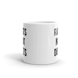 Riots Not Diets Mug-Feminist Apparel, Feminist Gift, Feminist Coffee Mug, 11oz White Ceramic-The Spark Company