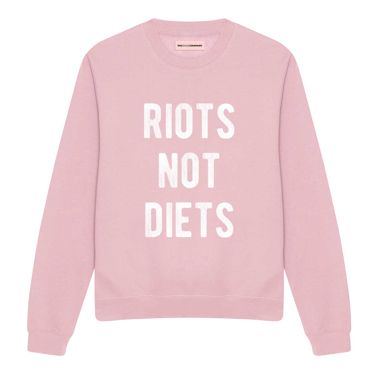 Riots Not Diets Sweatshirt-Feminist Apparel, Feminist Clothing, Feminist Sweatshirt, JH030-The Spark Company